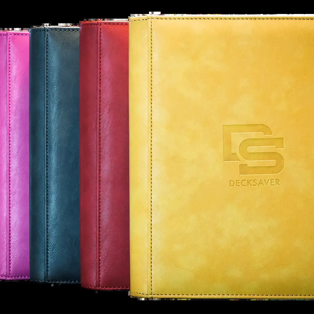 Carpeta Binder Toploader 4 bolsillos DeckSaver Roja (112 cartas) — foto 6
